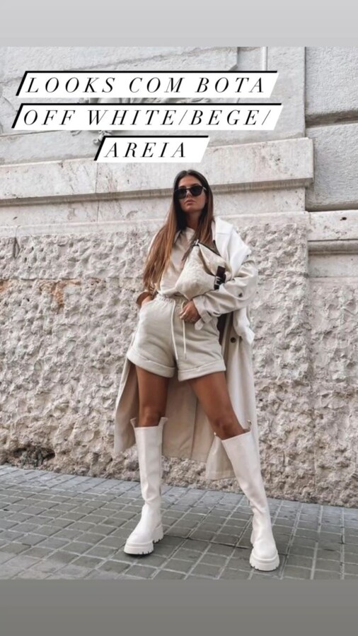 como usar bota branca sem errar