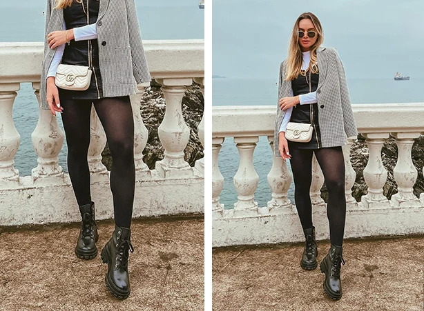 5 maneiras de usar coturno com vestido floral