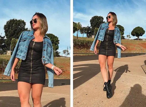 Como montar um look rock'n'roll com vestido e coturno