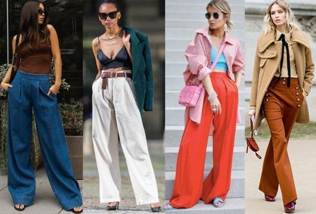 como usar calça wide leg em baixinhas