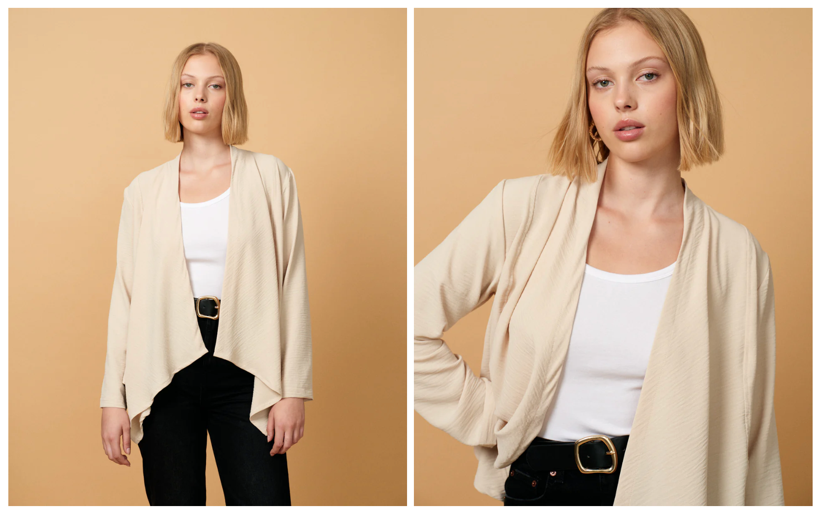 Como o cardigan oversized se tornou um item de moda essencial