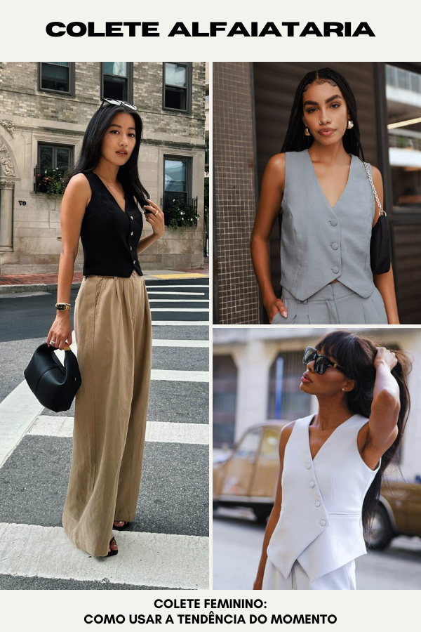 5 Maneiras de Usar Colete de Alfaiataria com Jeans