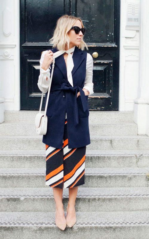 Como Montar um Look Monocromático com Colete de Alfaiataria