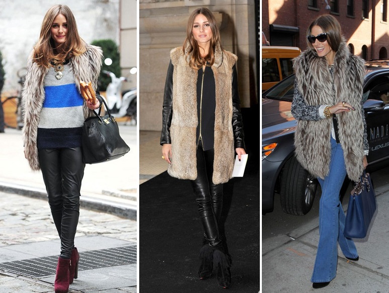 como usar colete de pelo sintético