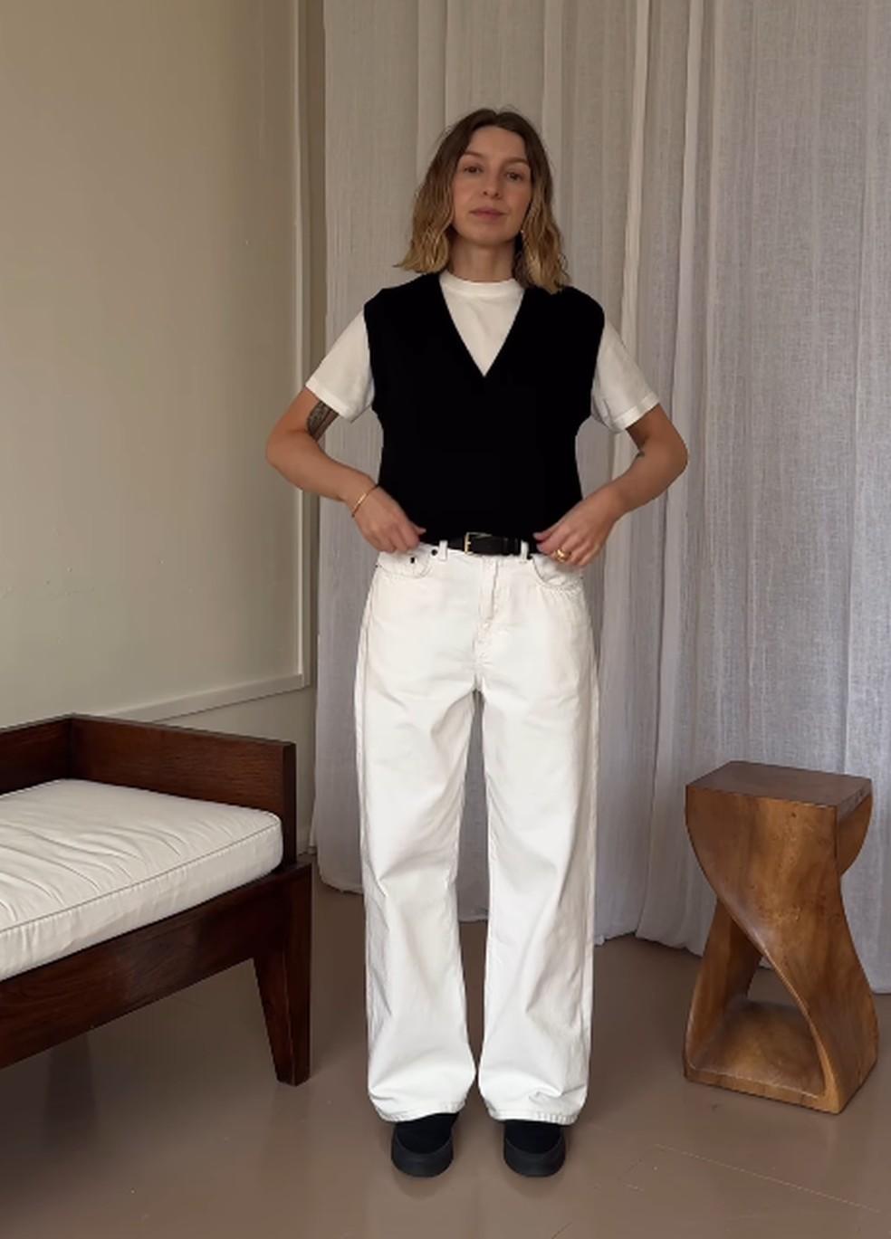 Dicas de acessórios para usar com colete de tricô