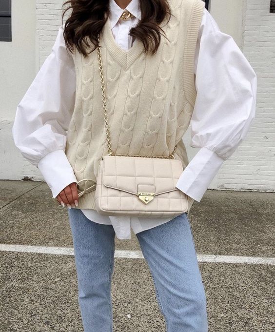 Dicas de acessórios para usar com colete de tricô