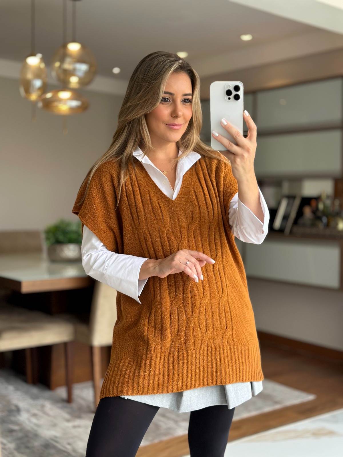 Dicas de acessórios para usar com colete de tricô