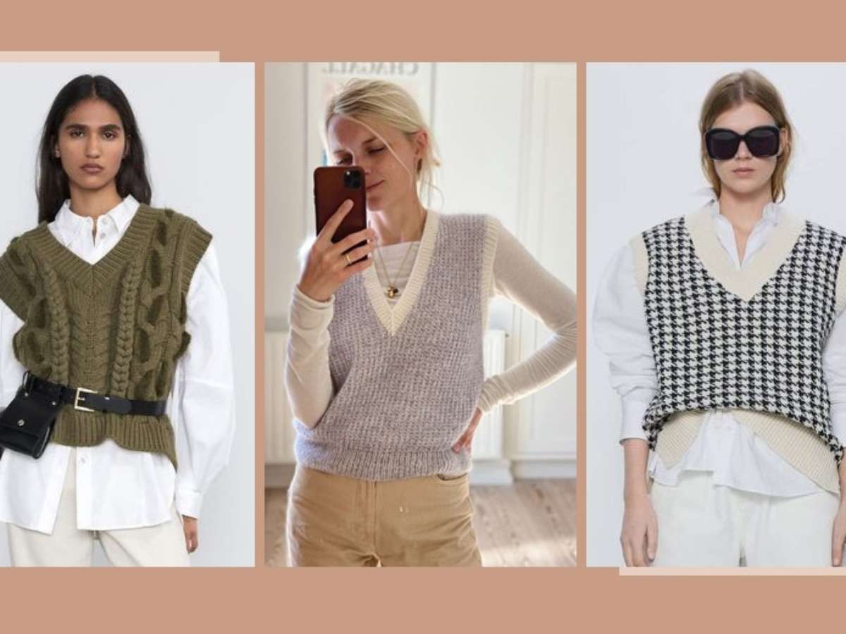 Coletes de tricô: A peça chave para looks estilosos