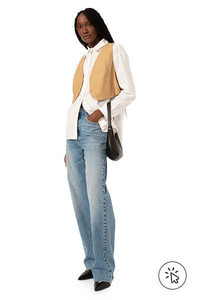 5 Maneiras de Usar Colete Jeans como Blusa