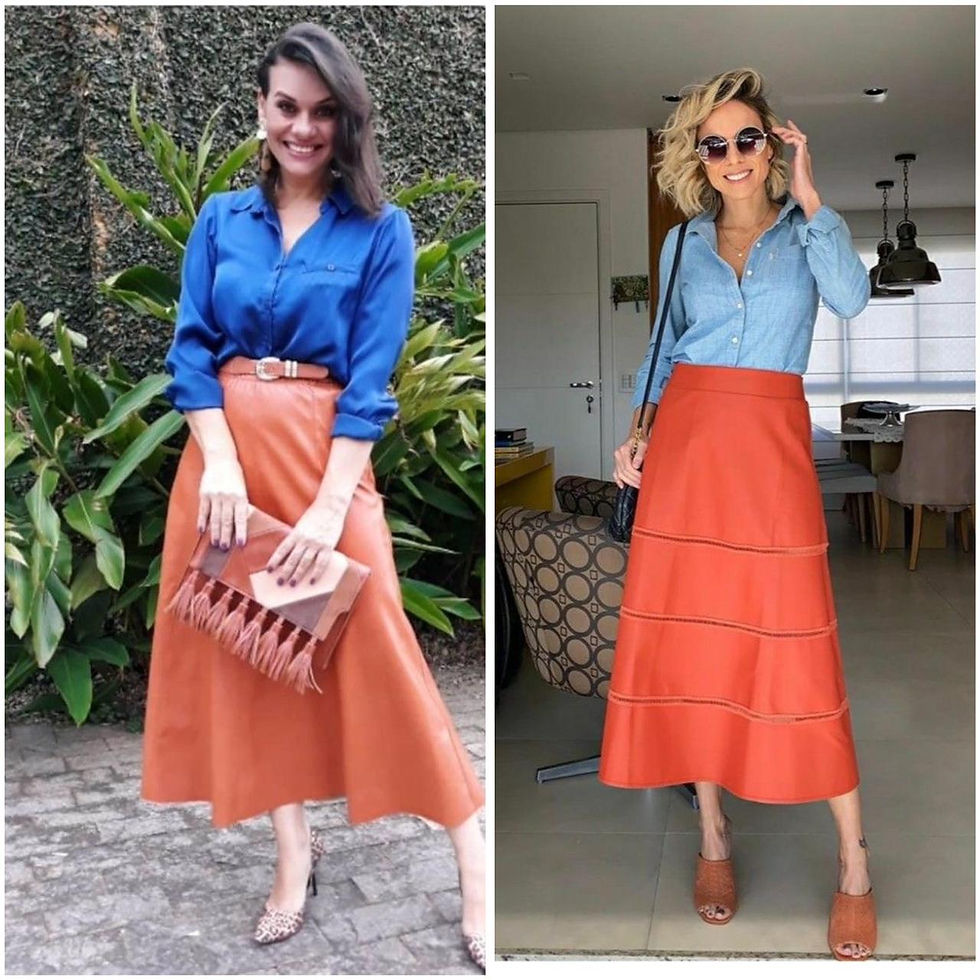 A delicadeza do verde e rosa em looks modernos