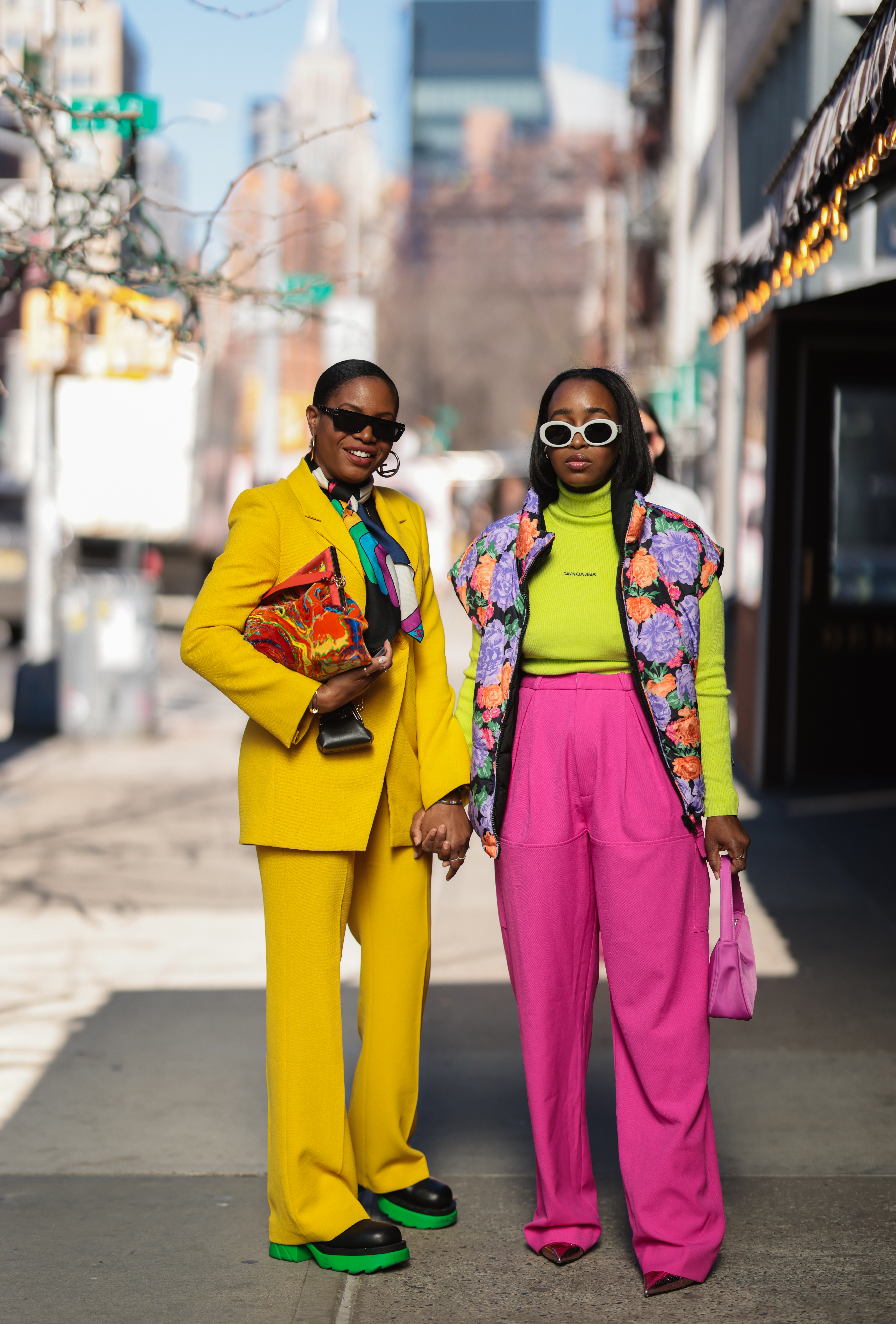 Como combinar rosa Think Pink no inverno