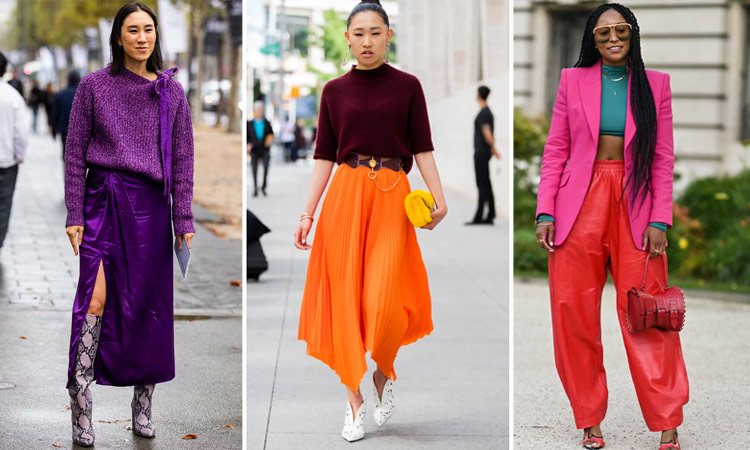 Dicas de estilo com laranja solar no frio