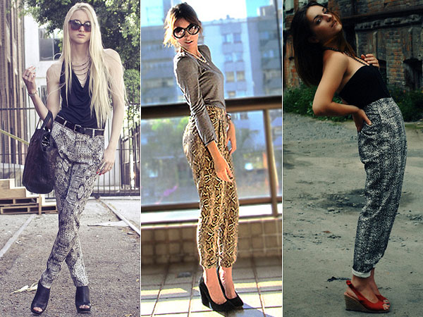 Maximalismo na moda: misturando estampas com snake print