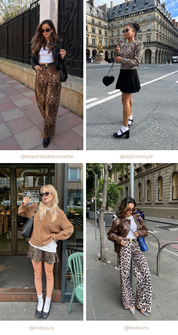 Como Combinar Estampa de Onça com Cores Vibrantes