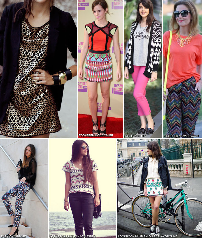 Como combinar estampa étnica com acessórios