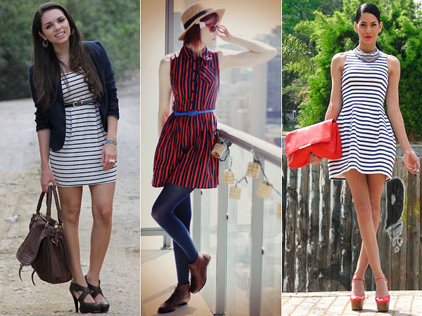 10 looks estilosos com a estampa navy