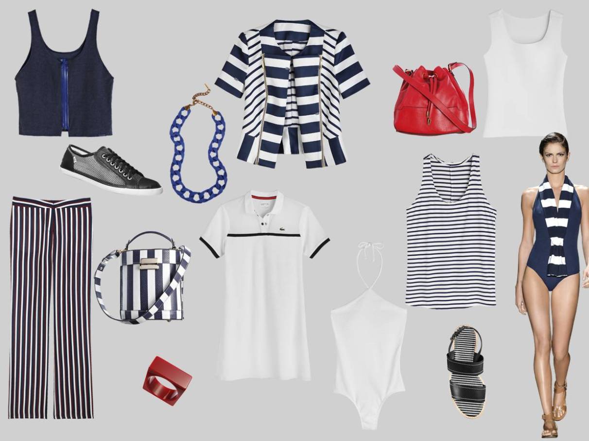 10 looks estilosos com a estampa navy