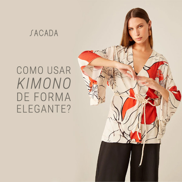 como usar kimono feminino longo