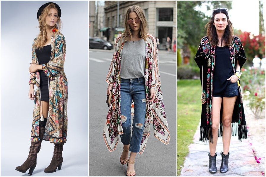 Kimono como Terceira Peça: Dicas para Alongar a Silhueta