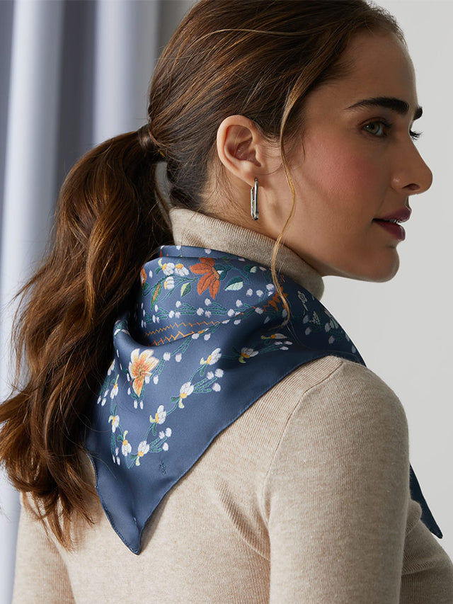 Lenço no Cabelo: Penteados Rápidos e Elegantes para o Dia a Dia