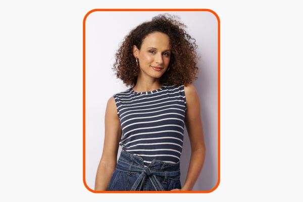 como usar listras para parecer mais magra