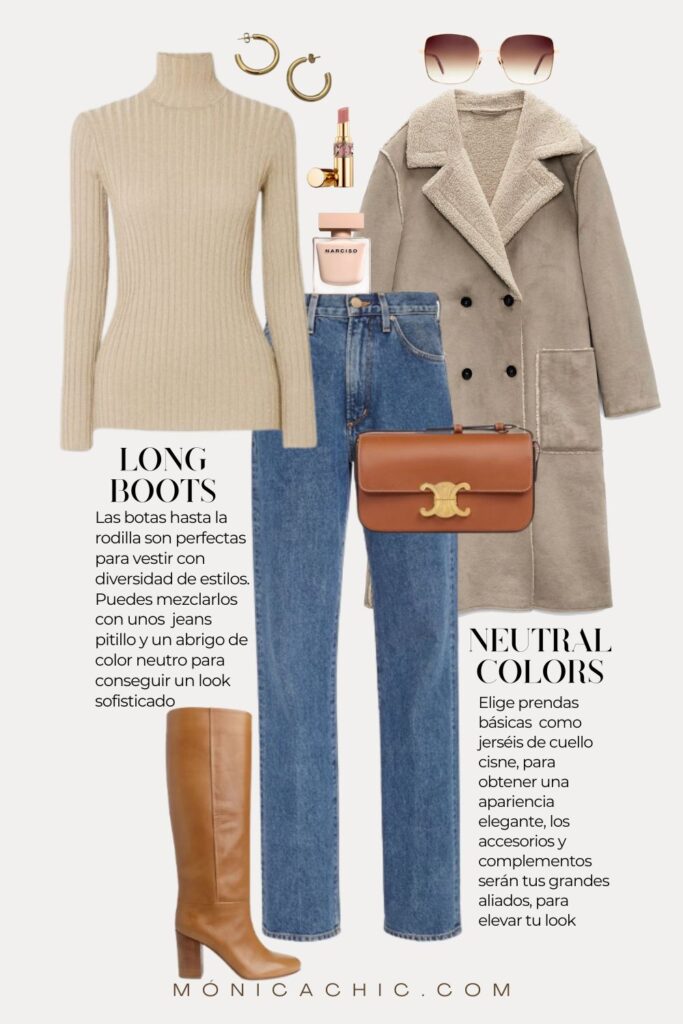 como usar mom jeans com bota