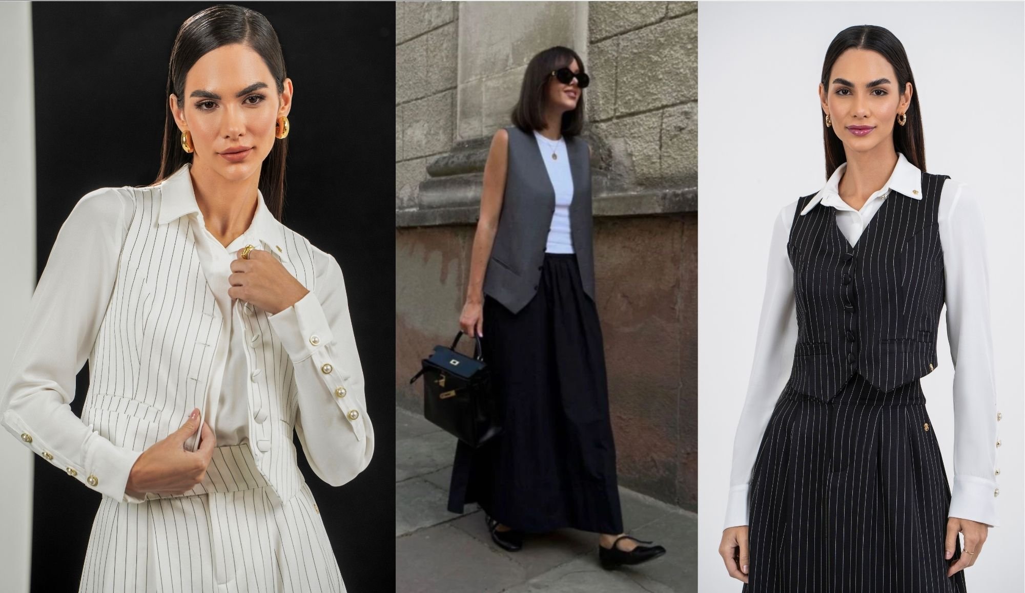 Como combinar cores de blazer e regata