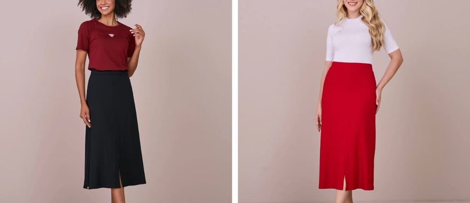 Tendências de saias plissadas para o verão 2024