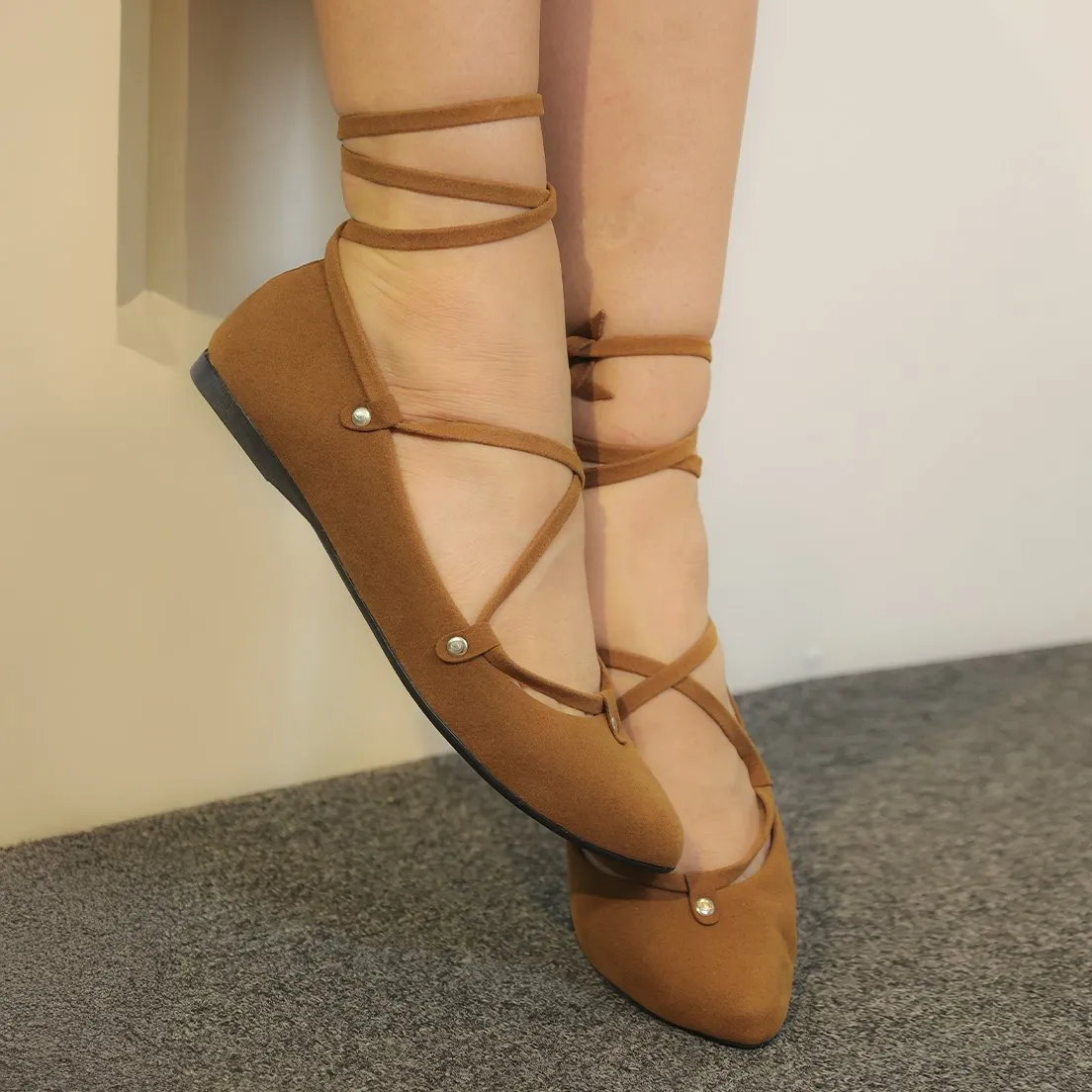 como usar sapatilha com amarração