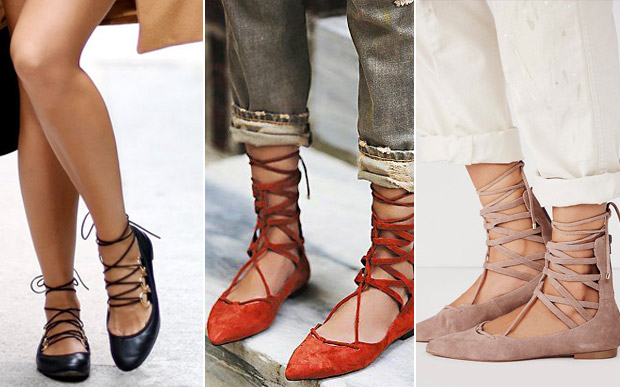 como usar sapatilha com amarração