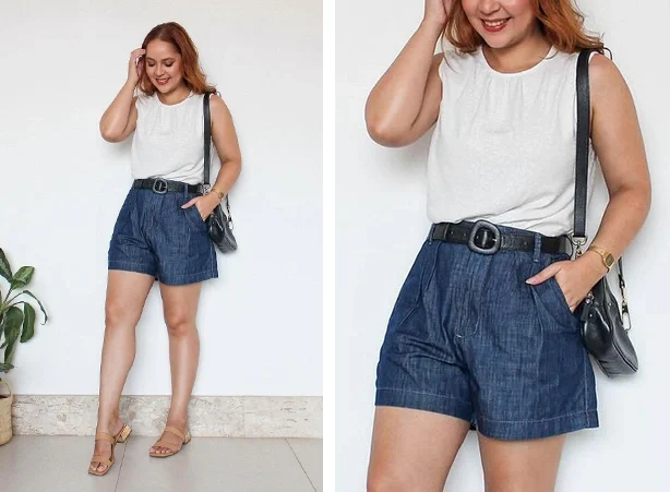 como usar shorts jeans com estilo no verão
