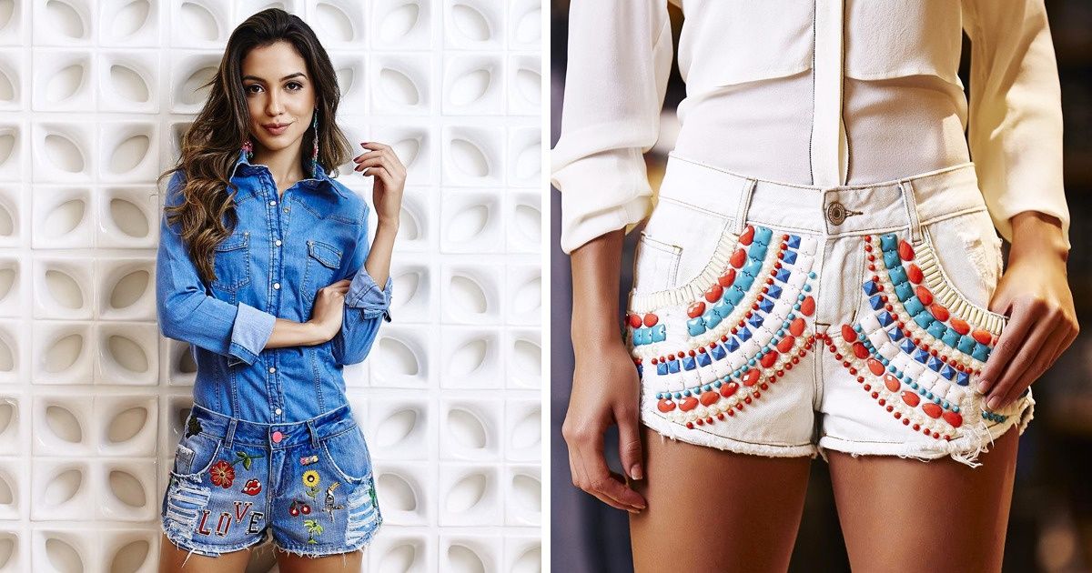 como usar shorts jeans com estilo no verão