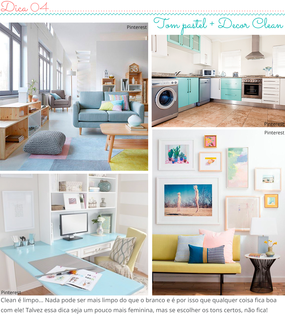 A psicologia das cores pastéis na decoração: calma e bem-estar