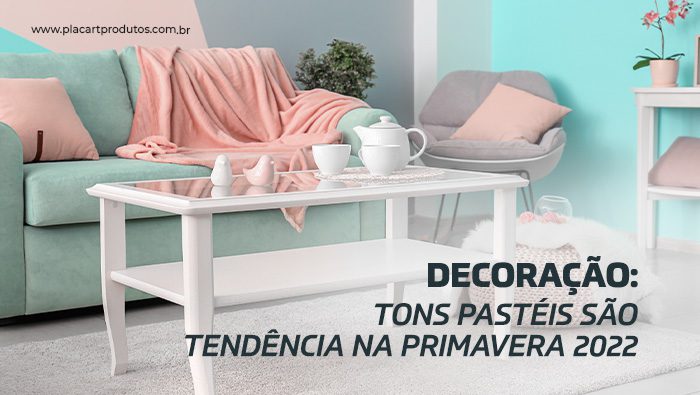 como usar tons pastéis na decoração moderna