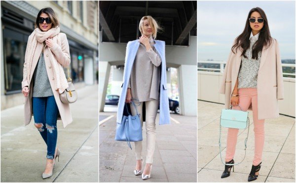 como usar tons pastel no inverno