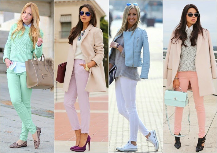 Guia Completo de Looks Monocromáticos em Tons Pastel