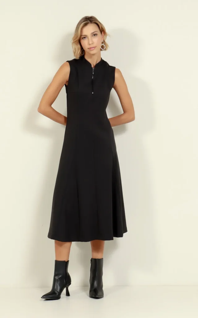 como usar vestido midi com bota