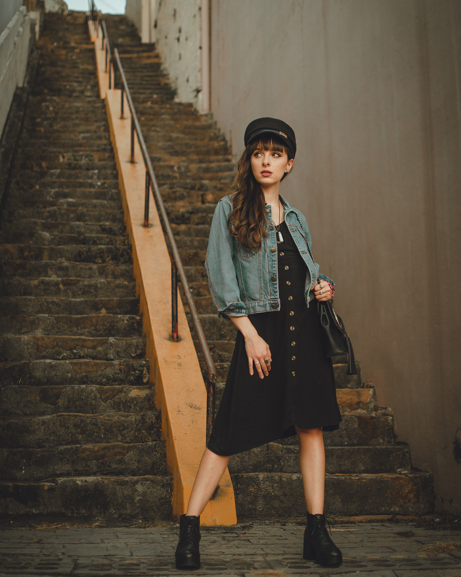 como usar vestido midi com bota