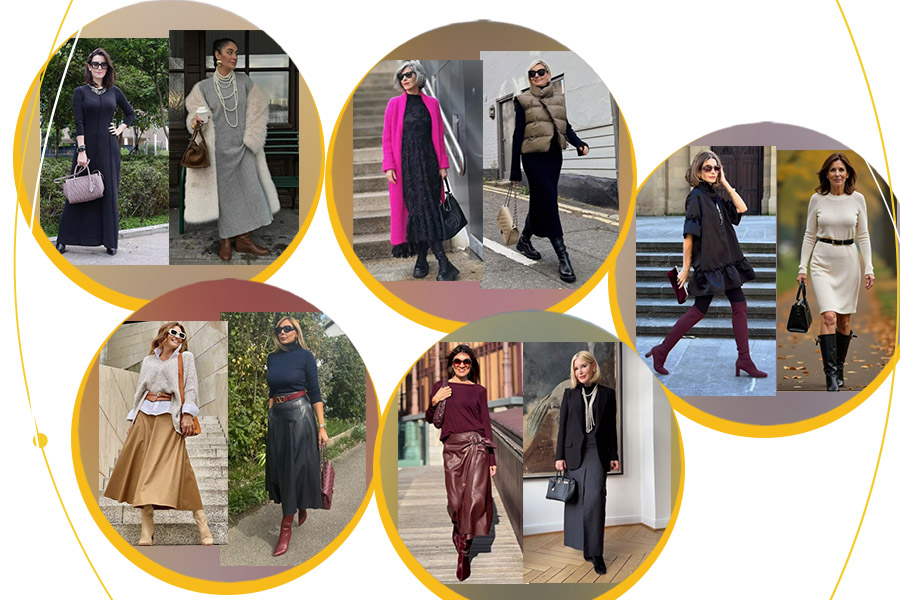 como usar vestido midi com bota