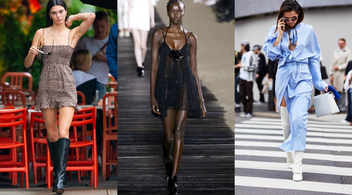 como usar vestido midi com bota