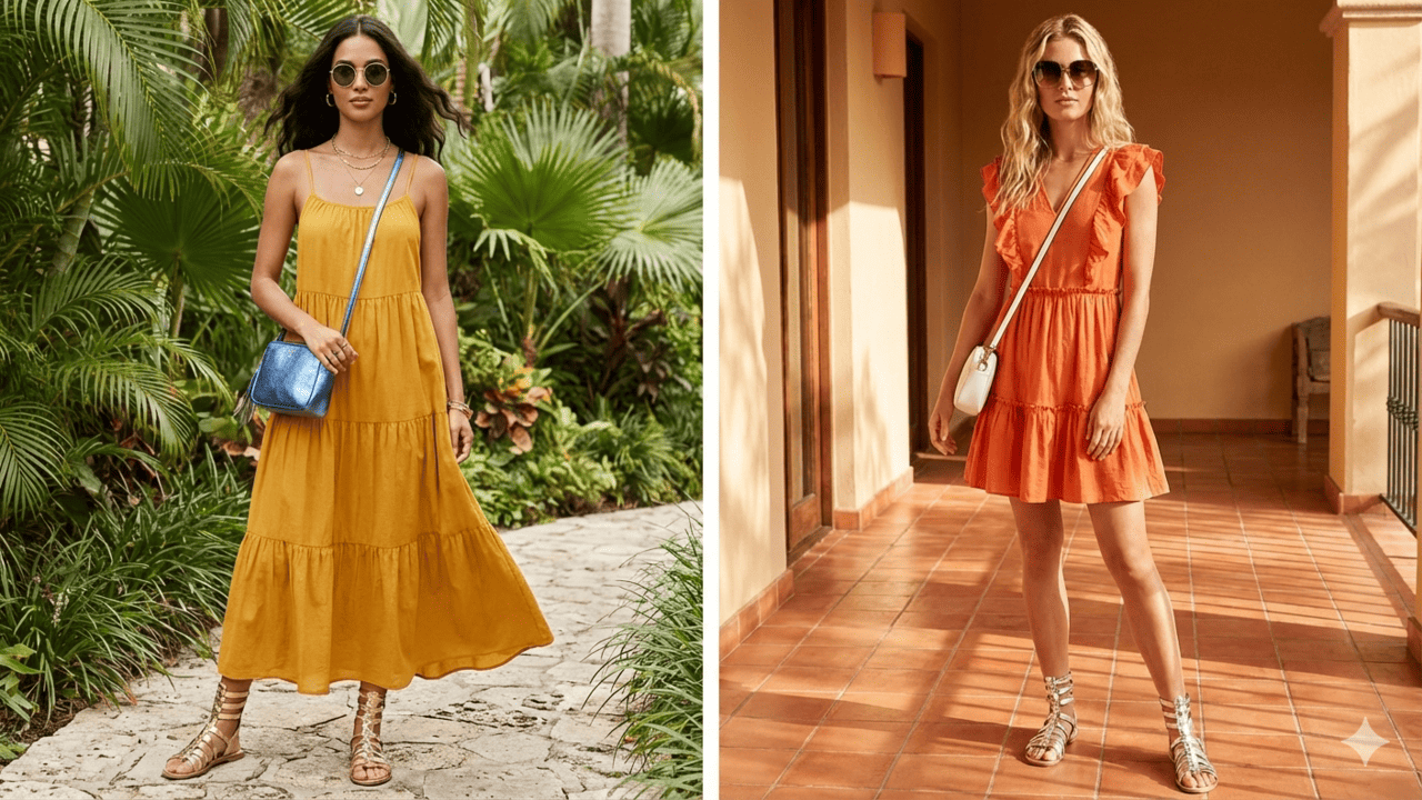 como usar vestidos longos com rasteirinha