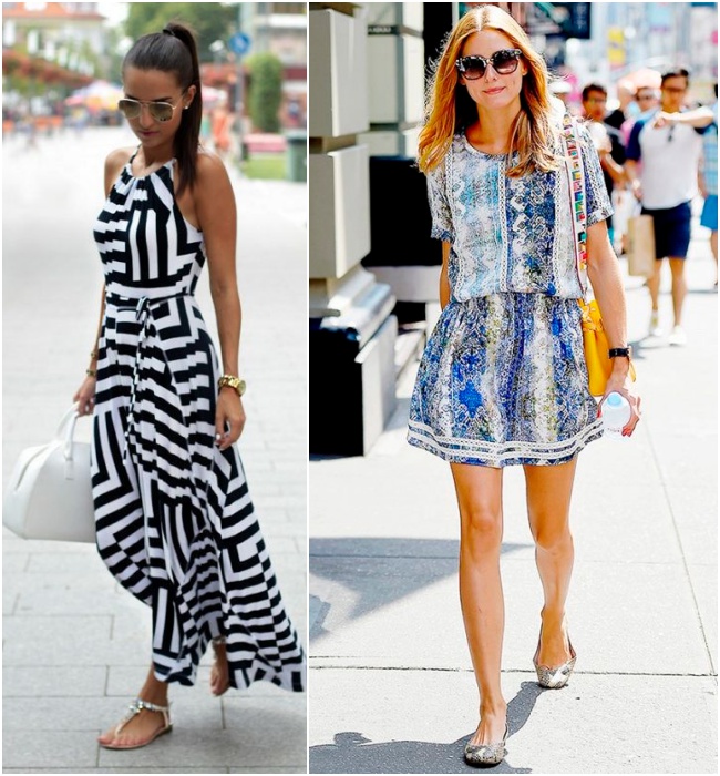 como usar vestidos longos com rasteirinha