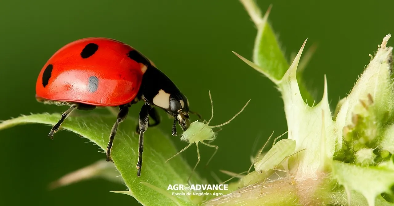 controle biológico de pragas na agronomia