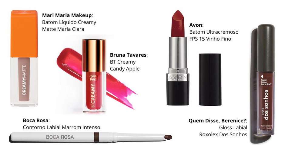 Técnicas de aplicação de batom para lábios esfumados