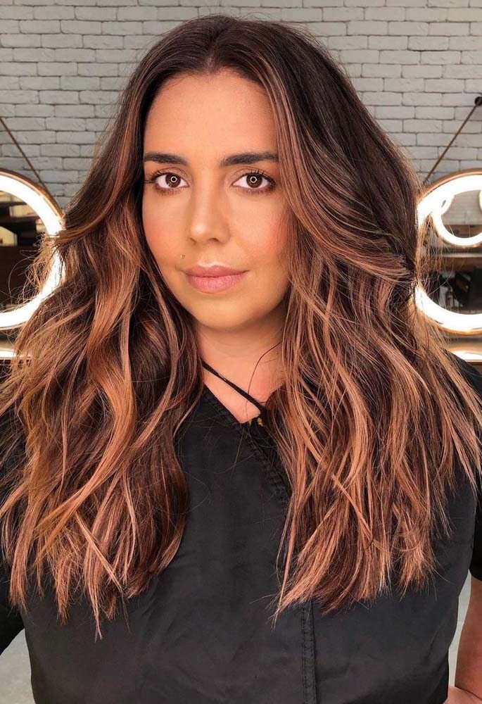 cores de cabelo para peles morenas