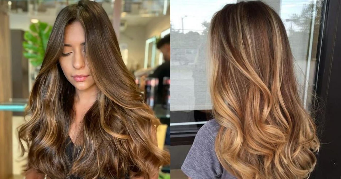 Transformação capilar: antes e depois com cores que rejuvenescem