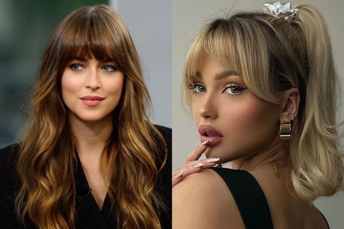 Cortes de cabelo que combinam com franja