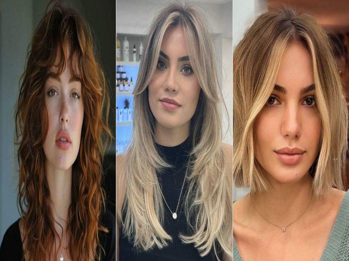 cortes de cabelo com franja para cada rosto