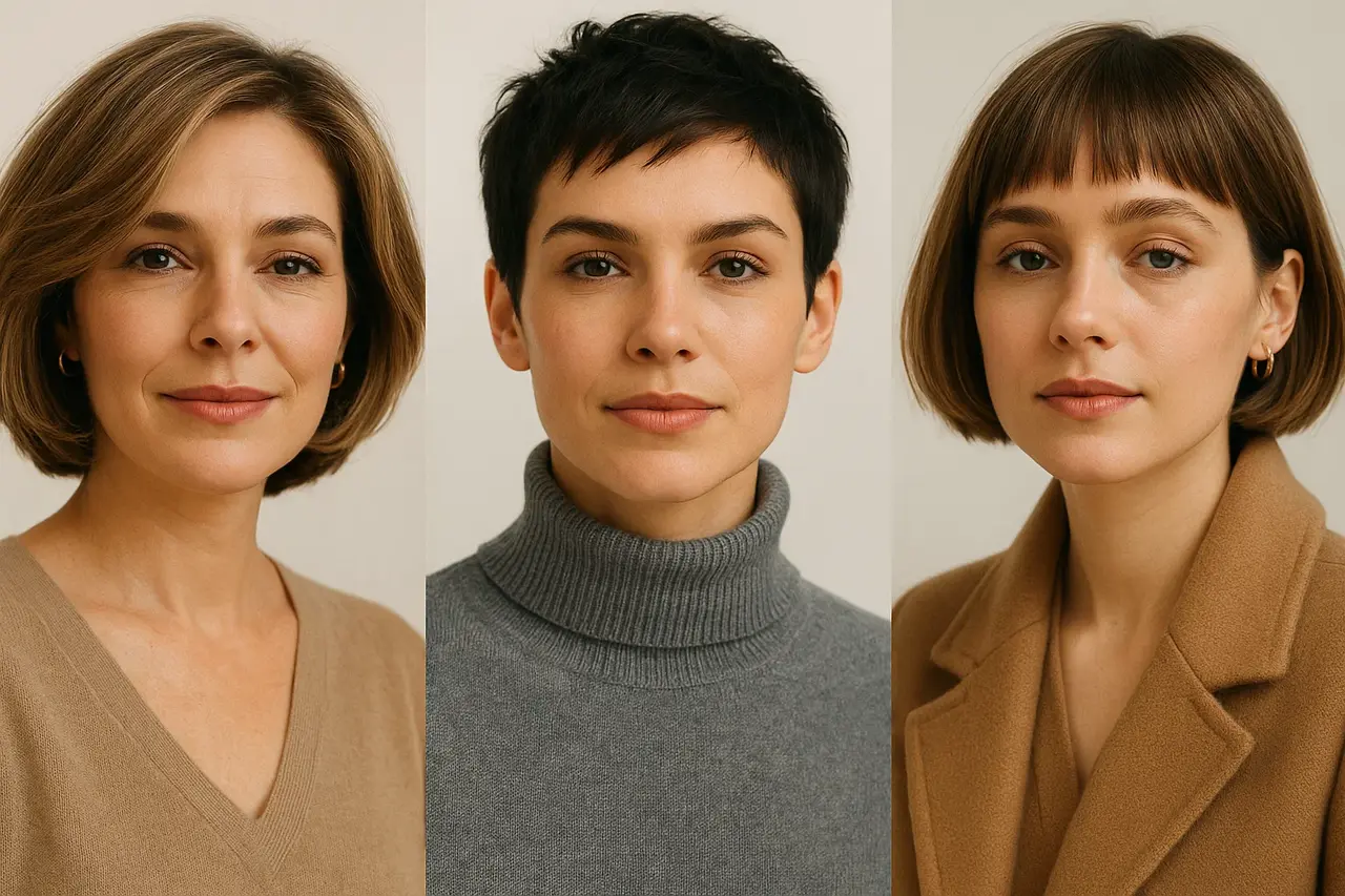 cortes de cabelo curto que rejuvenescem