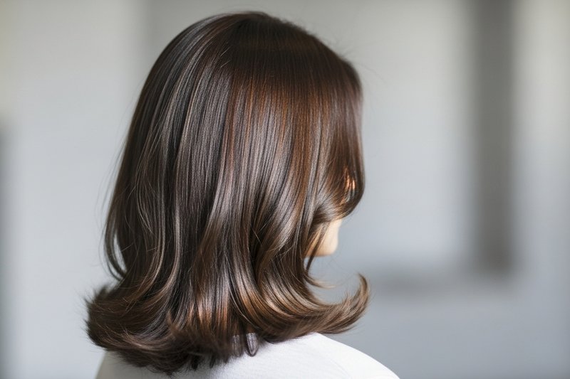 cortes de cabelo médio que rejuvenescem